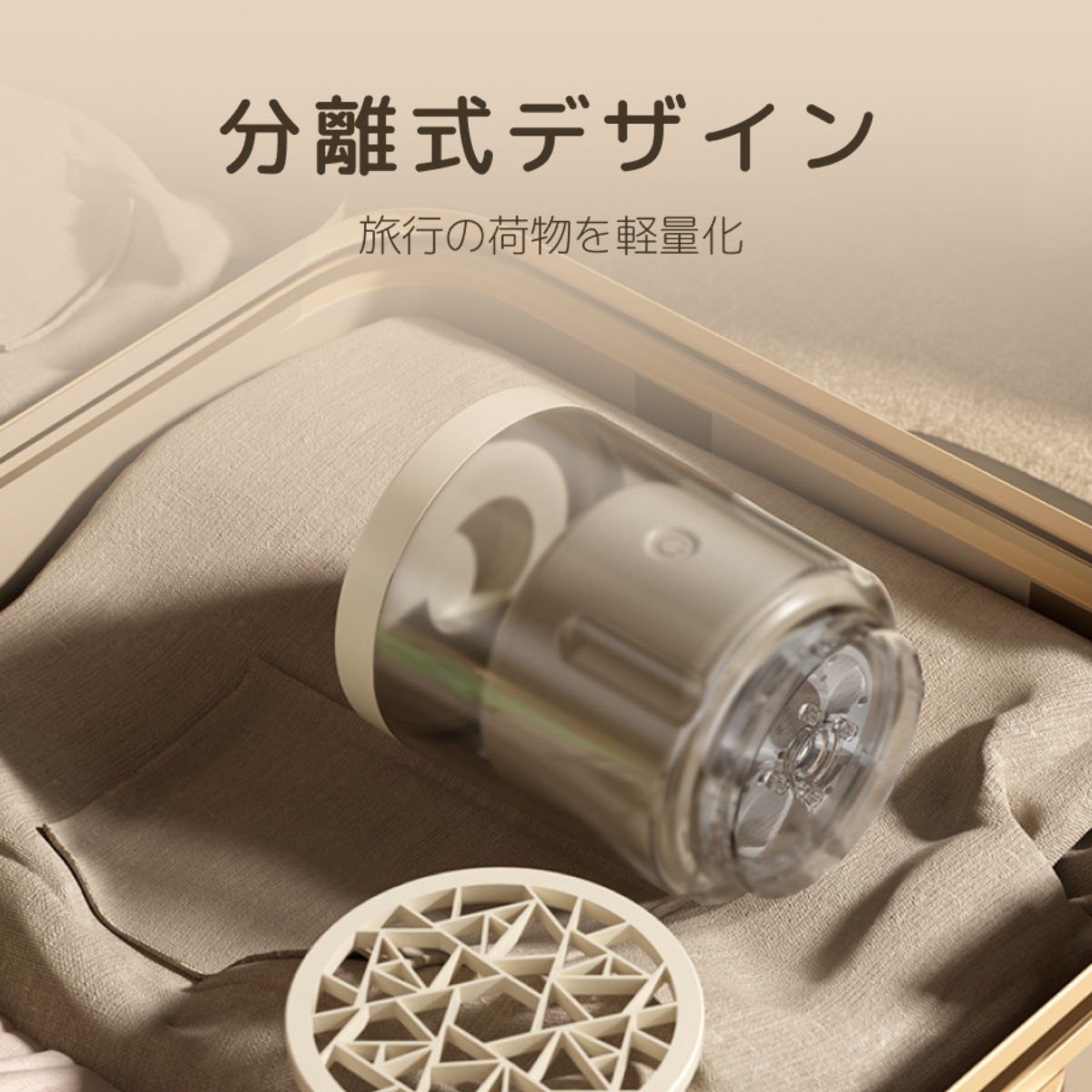 ミニ洗濯機｜多機能・メイクブラシ/靴下/下着洗い・分離型・ワイヤレス・ポータブル|undefined