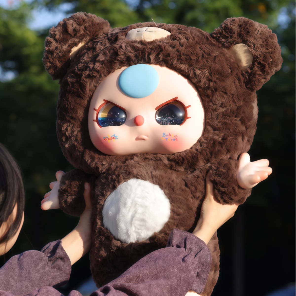 【ベビースリー1000％・1個】ブラインドボックス・ぬいぐるみ|undefined