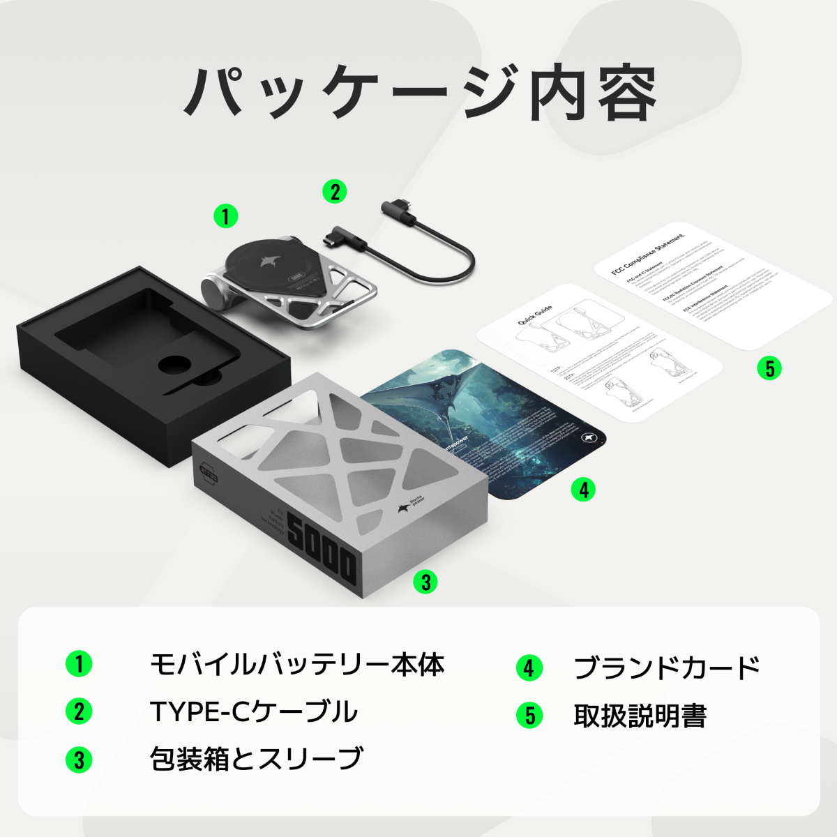 マンタ電力 モバイルバッテリー｜国内唯一正規取扱店【BLACKTIME】・有線・マグネット式ワイヤレス・急速充電アルミ・スマホスタンド機能付き・デザイン・旅行用|undefined