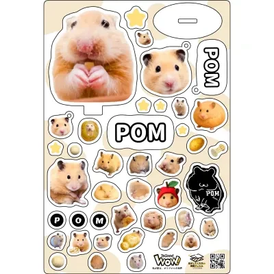 "ポムがいっぱい‼️"アクリルプレートセット