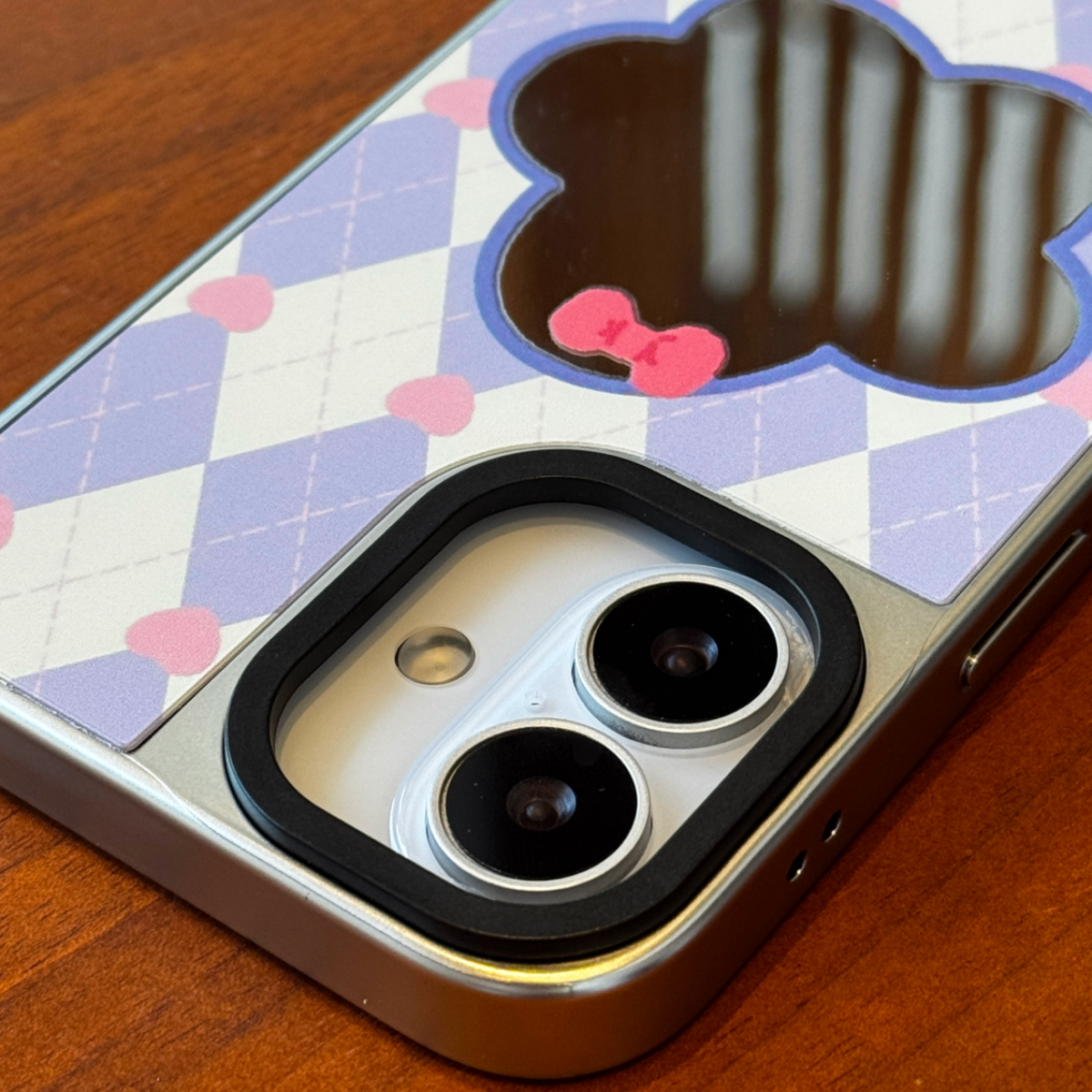 ミラースマホケース｜ミラー面・iPhone対応・シリコン・防落下・新作・カスタマイズ可能・2色対応|undefined