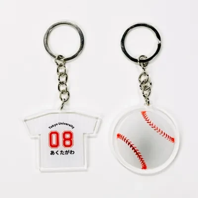 スポーツ風アクキー｜Tシャツ型/ボール型・キーホルダー・オリジナル・スポーツの日