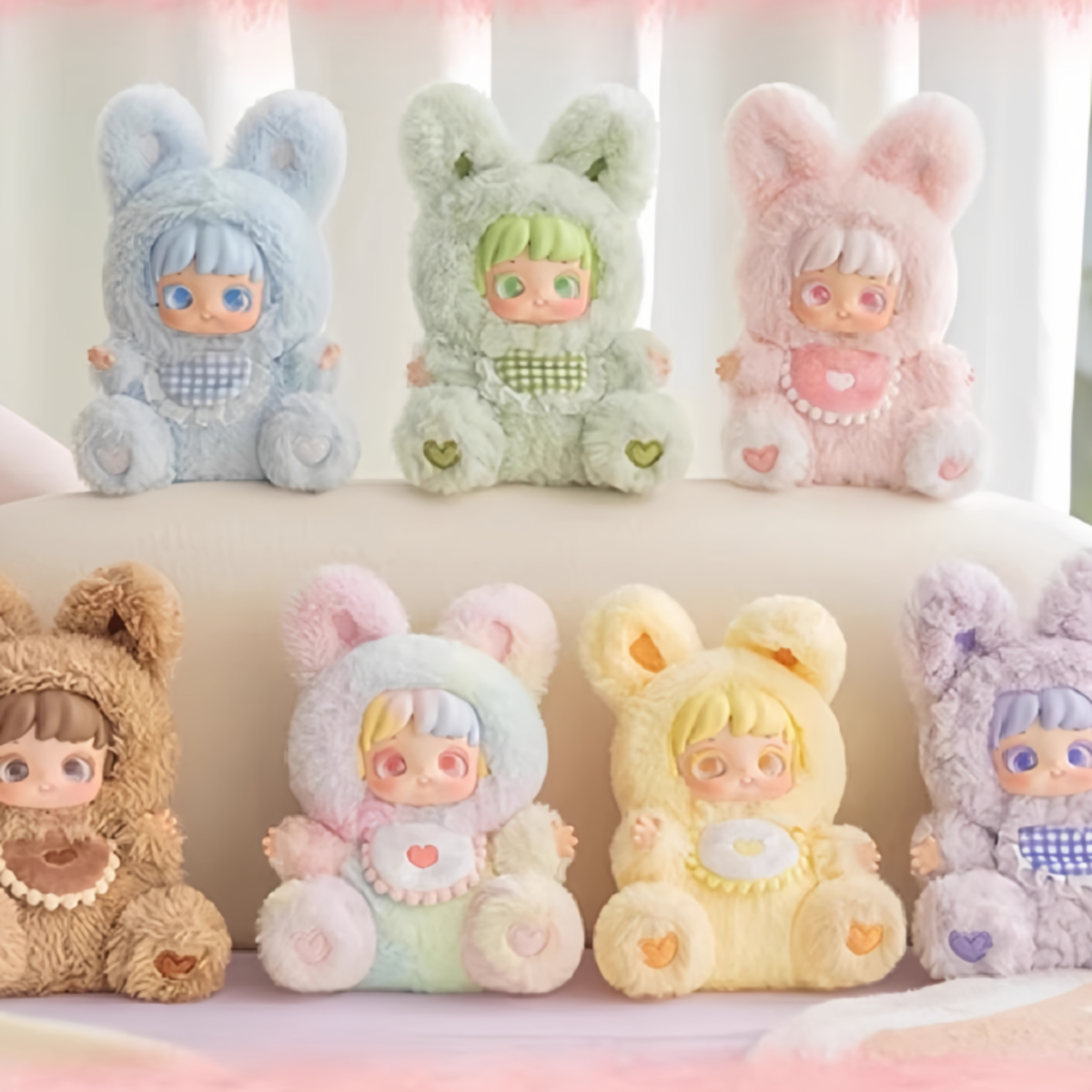 【JOTOYS】ぬいぐるみブラインドボックス｜ソフビ人形・ドール・フィギュア・おもちゃ・うさぎモチーフ・おやすみテーマ・癒やし系|undefined