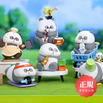 【TOYCITY】ブラインドボックス｜正規品・パンダ・フィギュア・置き物・仕事サボり・可愛い・癒し・2025年新モデル