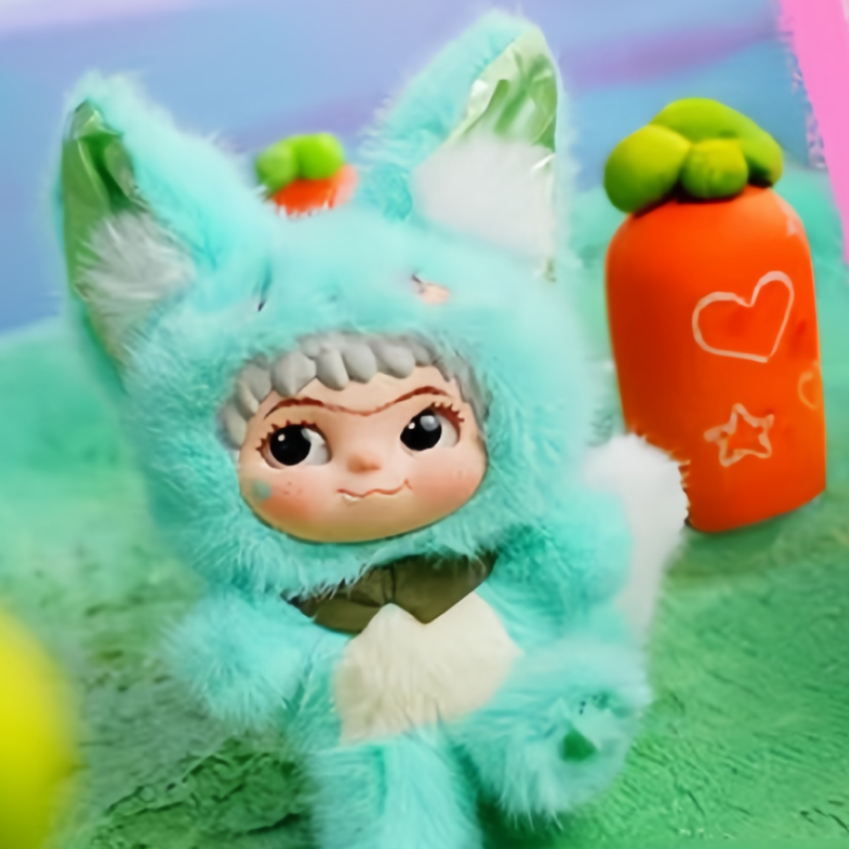 【WAKUKU】「Fox & Bunny」WAKUKU2代目ぬいぐるみ・ブラインドボックス・いたずら・わくわく・狐と兎の物語|undefined