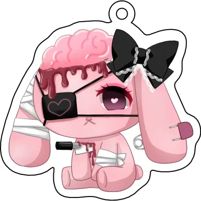 脳めろキーホルダー｜アクキー・オリジナル