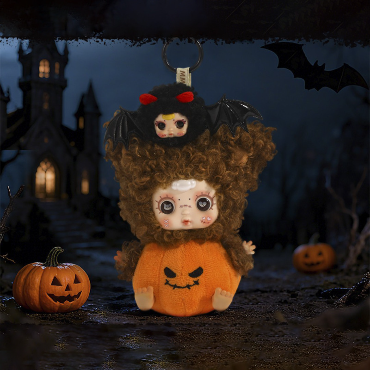 暗夜のエルフパーティー｜MMミルクキャンディー・ぬいぐるみ・マスコット・ブラインドボックス・ハロウィン限定・バッグ飾り・ギフト・キーホルダー|undefined