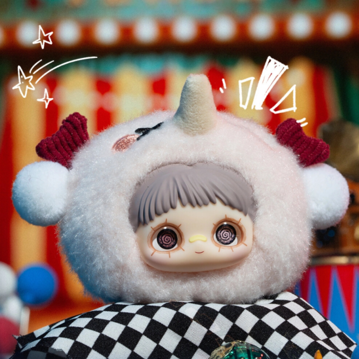 【HITOY】MayMeiクレイジーサーカスシリーズ｜ペンダント・ぬいぐるみ・ブラインドボックス・かわいい・プレゼント|undefined