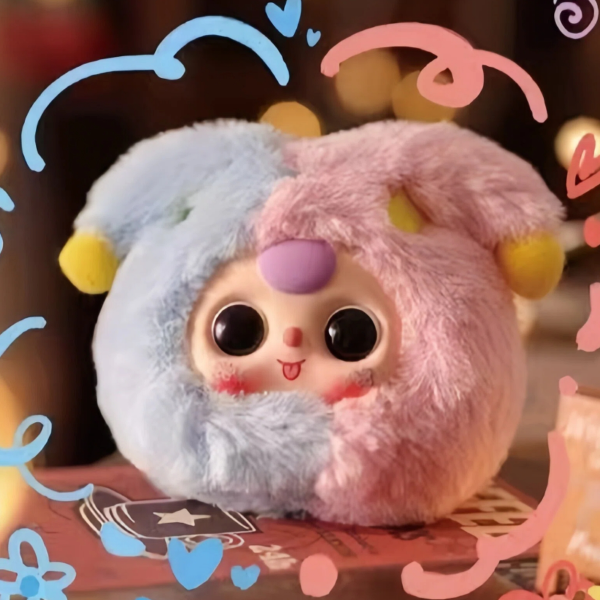 【BABY THREE】12星座シリーズブラインドボックス・トレンディなぬいぐるみペンダント・かわいい・ギフト・人形・ぬいぐるみおもちゃ|undefined