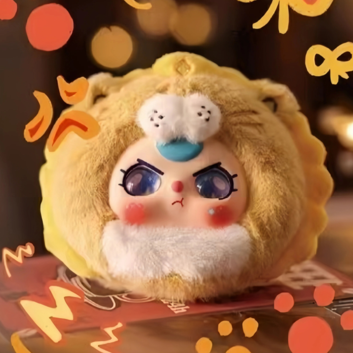 【BABY THREE】12星座シリーズブラインドボックス・トレンディなぬいぐるみペンダント・かわいい・ギフト・人形・ぬいぐるみおもちゃ|undefined