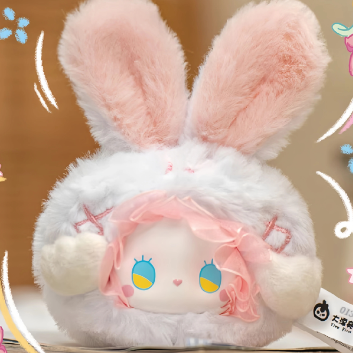 【LUCKY EMMA】動物ティータイムぬいぐるみ｜ブラインドボックス・かわいい・ファッション・ペンダント|undefined