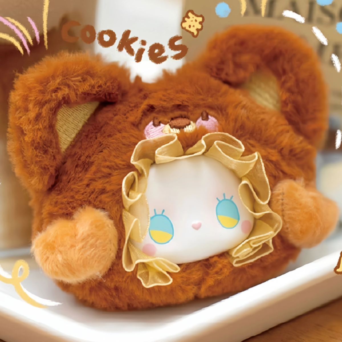 【LUCKY EMMA】動物ティータイムぬいぐるみ｜ブラインドボックス・かわいい・ファッション・ペンダント|undefined