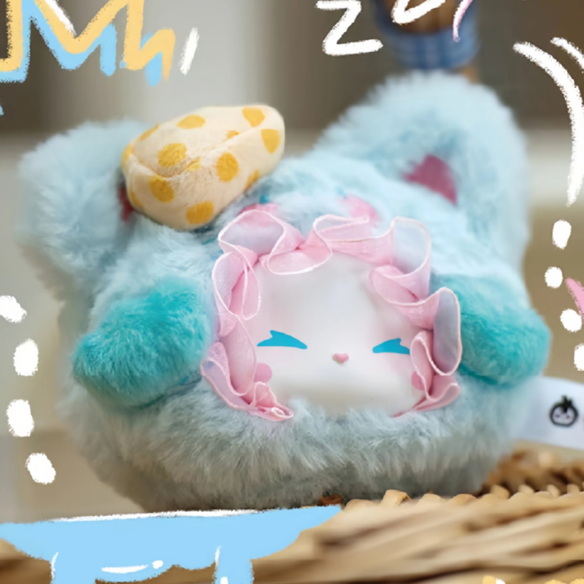 【LUCKY EMMA】動物ティータイムぬいぐるみ｜ブラインドボックス・かわいい・ファッション・ペンダント|undefined