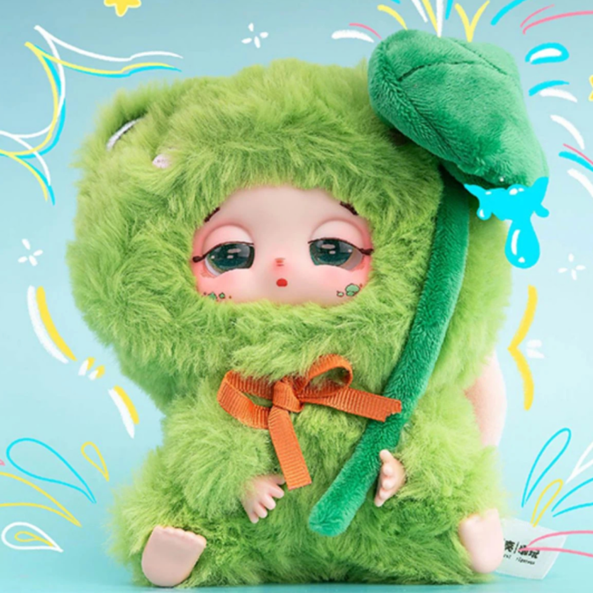 BABY THREE】ねむねむポーチどどのしあわせデリバリー｜ぬいぐるみ