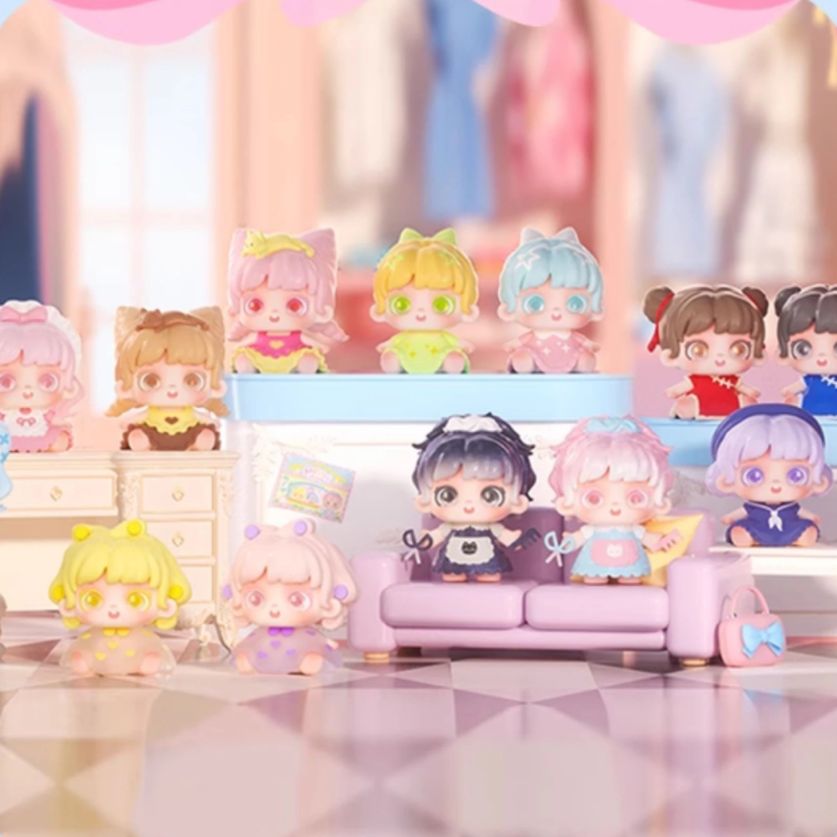 【JOTOYS】Miana変身スタイルハウス｜miniシリーズ・ブラインドボックス・もふもふ・ミニフィギュアコレクション|undefined