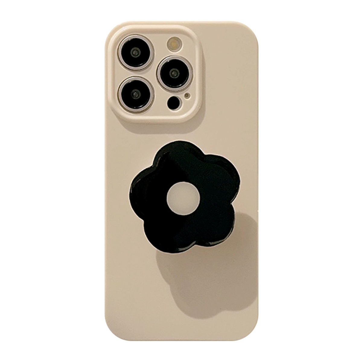 iPhoneケース｜クリームフラワー・スタンド付き・デジタル機器・スマホ保護ケース|undefined