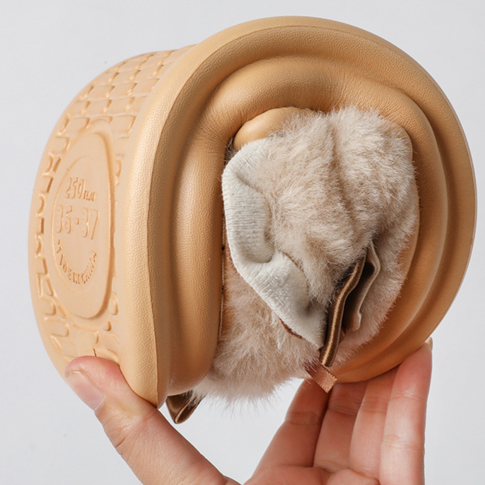 綿スリッパ｜レディース蝶結び・秋冬室内用・裏起毛・暖かい・厚底・滑り止めデザイン|undefined