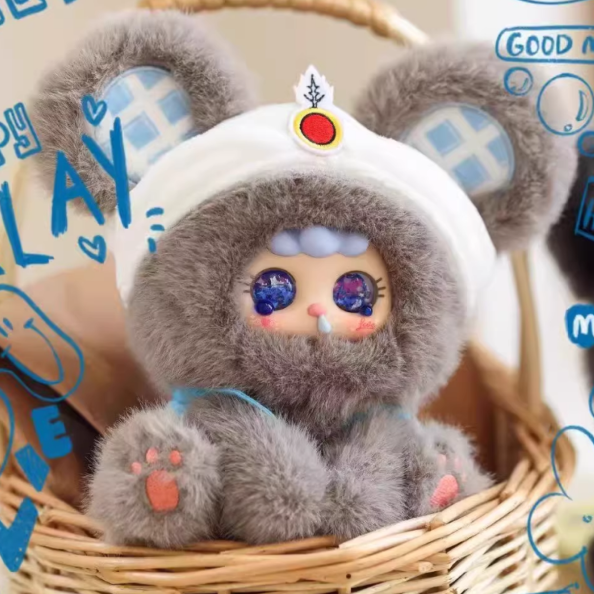 baby three jiimo migoシークレット3点セット BABY THREE】MIGO童話の秘密シリーズ｜ぬいぐるみ・ブラインドボックス