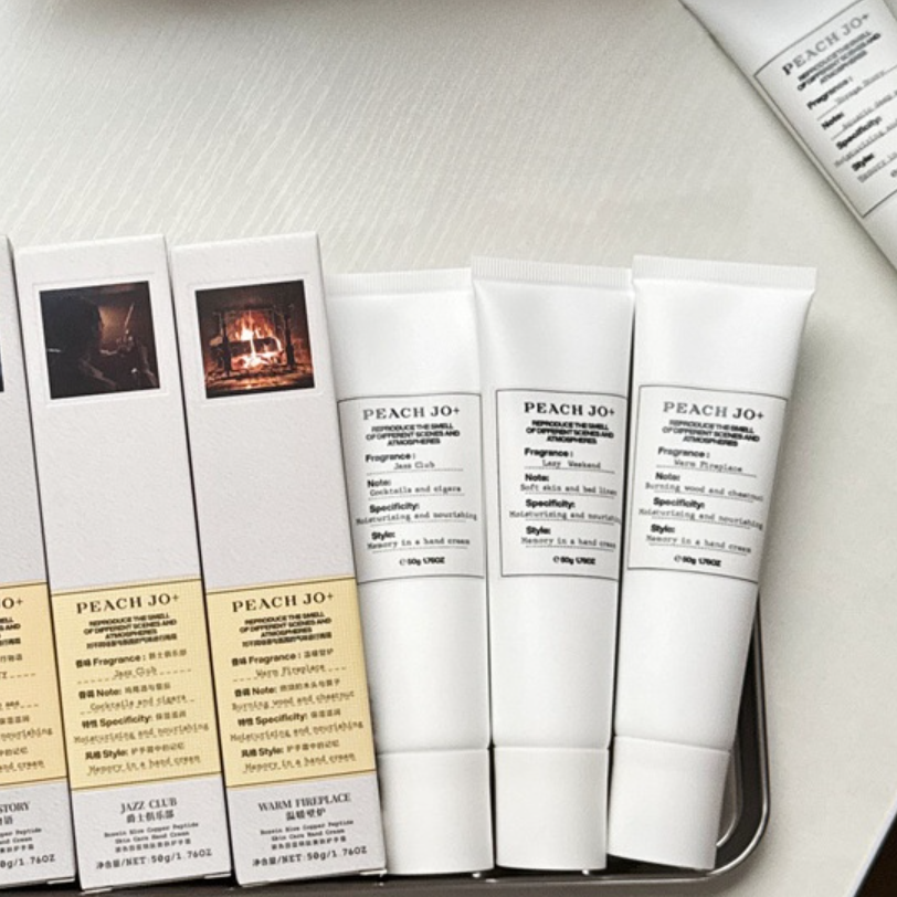 【PEACH JO】ハンドクリーム｜保湿・潤い・ 暖炉の安らぎ ラウンジ・フレグランス・パーソナルケア・ボックスギフト|undefined