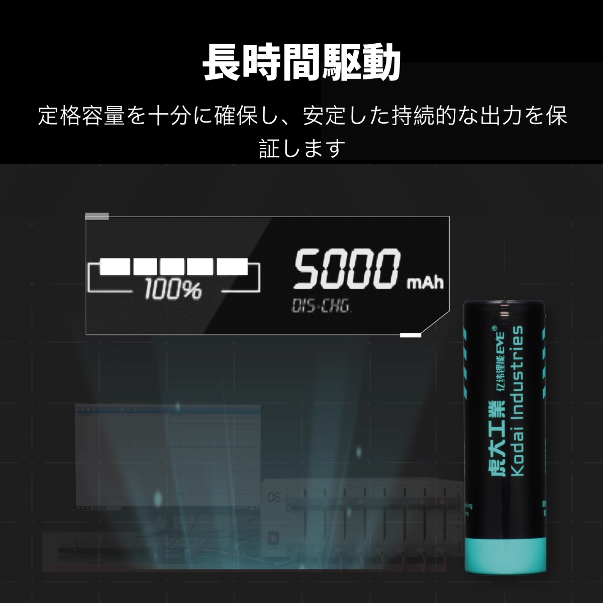 虎大工業 充電式バッテリー モバイルバッテリー専用 ｜国内唯一正規取扱店・充電池・5000mAh・２本電池・４本電池・PSE認証済み・18650 から 21700・バッテリーアダプタースリーブ・バッテリー変換ケース|undefined