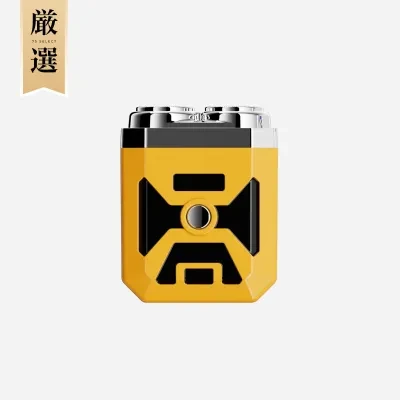 7s厳選 メカ風ミニシェーバー｜金属磁気カッターヘッド・防水IPX7・TYPE-C・コンパクト・ミニサイズ・UV除菌ボックス付き