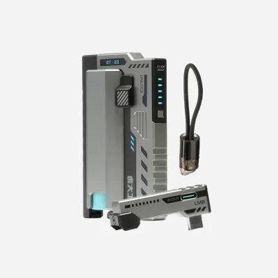 【虎大工業】BT-22電池式モバイルバッテリー｜国内唯一正規取扱店・リチウム電池・電池交換デザイン・乾電池式 ・防災グッズ・急速充電・バッテリー残量表示・ 21700/20700対応・ライト（別売り）・PSE認証済み・多重保護・機内持ち込み可・iPhone/Android対応