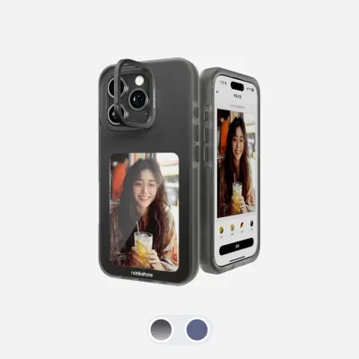 【Reink Case C1】4色電子ペーパースマホケース｜正規取扱店・リインク・ディスプレイディスプレイ・iPhone対応・アプリ操作・充電不要・NFC通信・軽量設計・電子インク・E-Ink