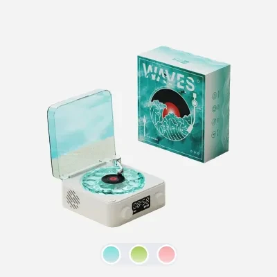 7s厳選 【NOOWERE】Bluetoothスピーカー｜公式販売・レコードプレーヤー・3段階調光モード・ワイヤレス・4種類サウンド・誕生日ギフト・insで話題になる