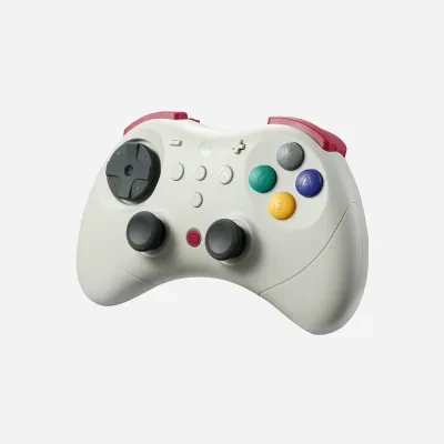 7s厳選 ワイヤレスゲームコントローラー｜PC/Switch/スマホ対応・Bluetooth接続＆有線対応・ホール効果スティック搭載・ドリフト防止・9種振動・HD振動/触覚振動/ロータリー振動・連射機能（半自動/全自動）・6軸ジャイロ・高精度・超軽量＆コンパクト・レトロデザイン