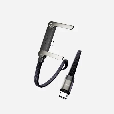 Basemo 240W 折りたたみ式スタンド付き｜急速充電・合金スタンド・折り畳み式スタンド付き・編み込みケーブル・ハイスペック・便利・スタンド付き