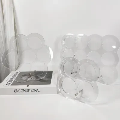 WOWオリジナル バッジ収納｜アクリル製・バッジディスプレイスタンド・収納ボックス・防塵・アニメグッズ・展示用・推し活