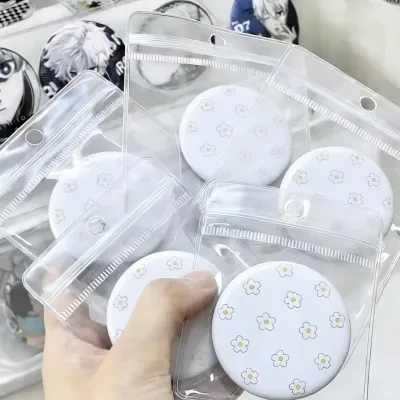 吊り穴付き密封袋｜PVC素材・アクセサリー収納用・ジュエリー袋・玉石用・防酸化封口バッグ・ジッパー付き