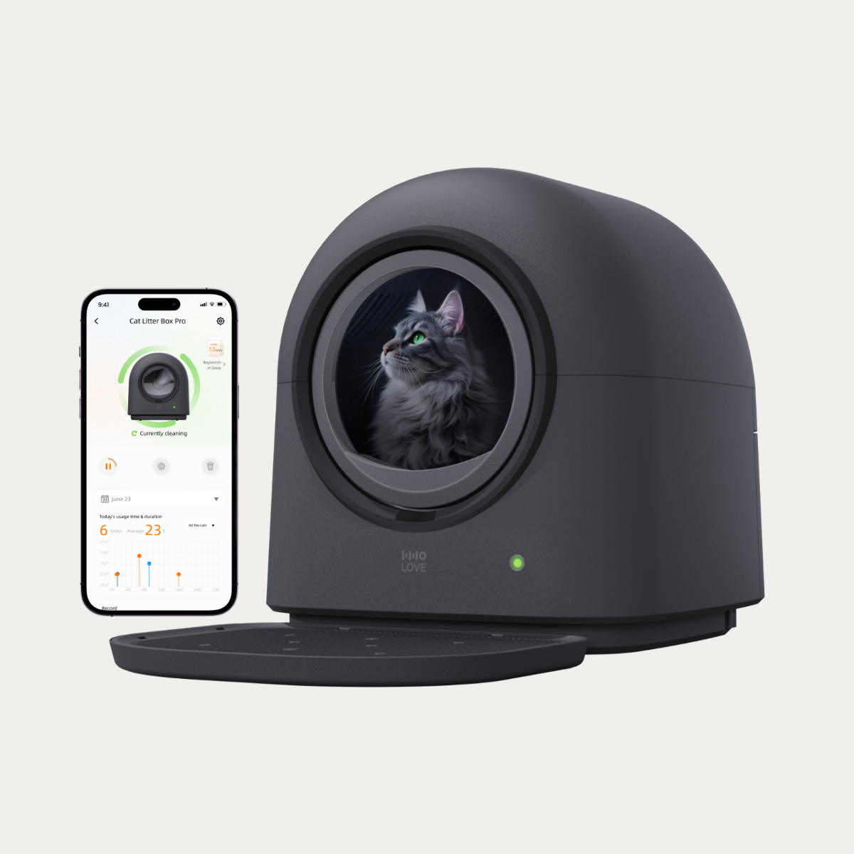 HHOLOVE】自動給餌器｜カメラ付き・猫犬用・スマホ・見守り・自動餌