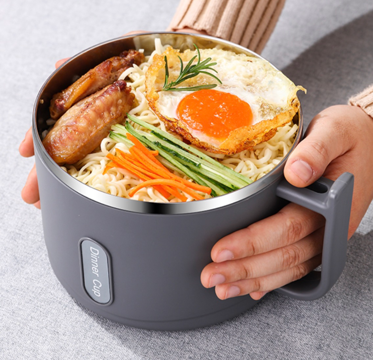 『日本初上陸☆』簡単インスタントラーメン器｜鍋でラーメンを作るのはもうおしまい！