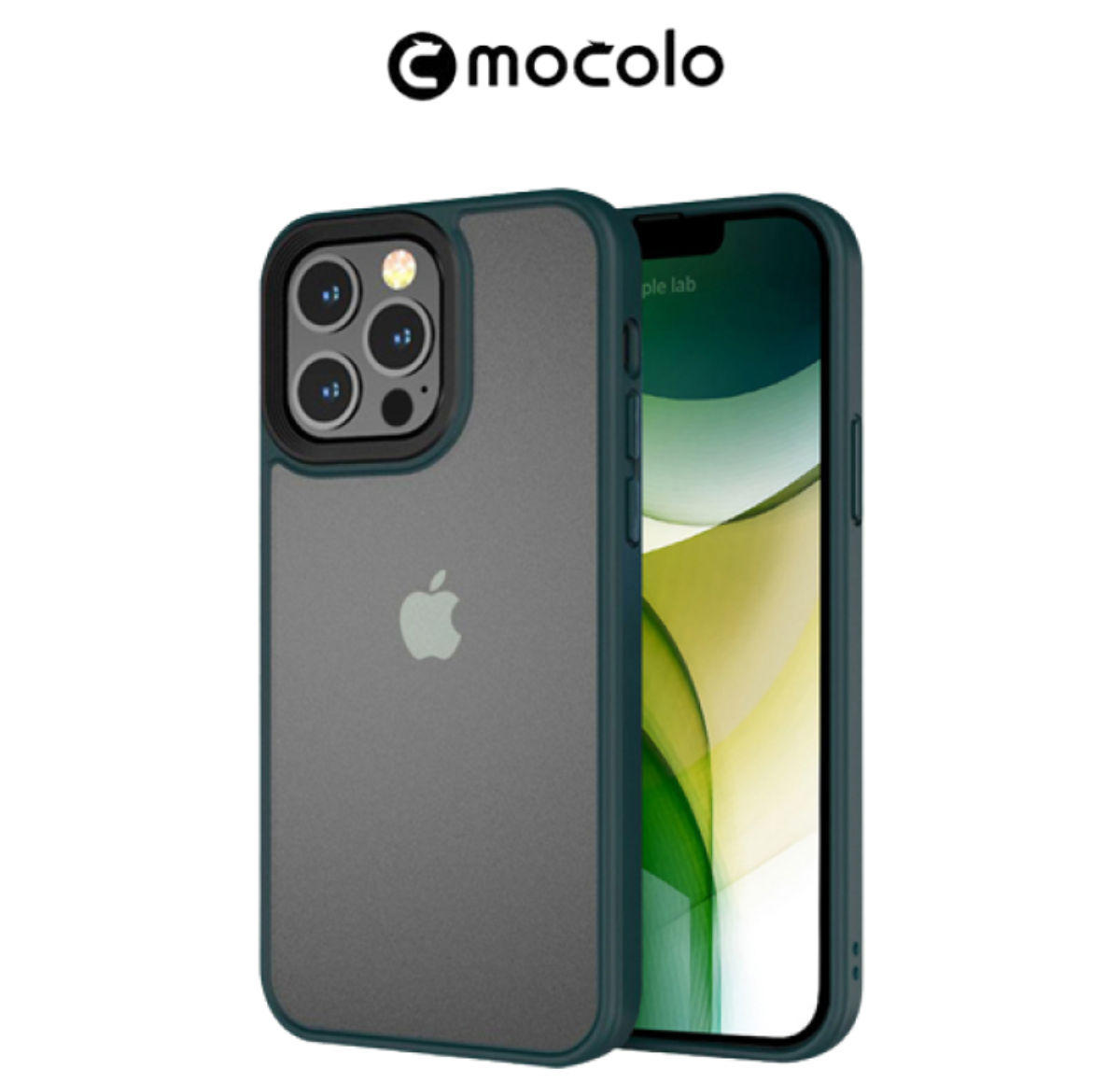 【高品質】独立キーボタン設計マット質感半透明ハードiPhoneスマホケース｜シンプルデザイン「mocolo」