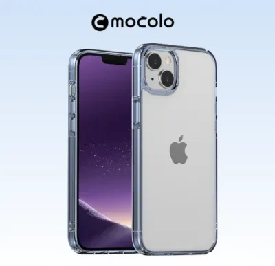 透明感が長持ちするピュアクリアハードiPhoneスマホケース｜黄変しにくいバイエル材料使用、縁高設計のフレームにカラーバリエーション豊富「mocolo」