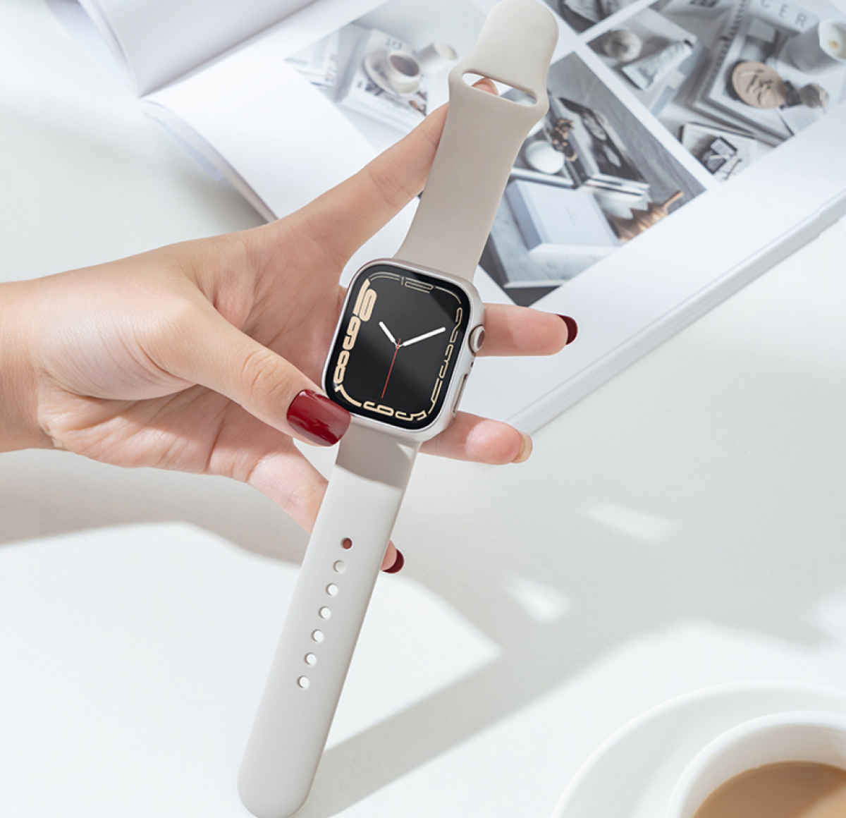 極薄型Apple Watch保護ケース｜星明かり色でいい気分～|undefined