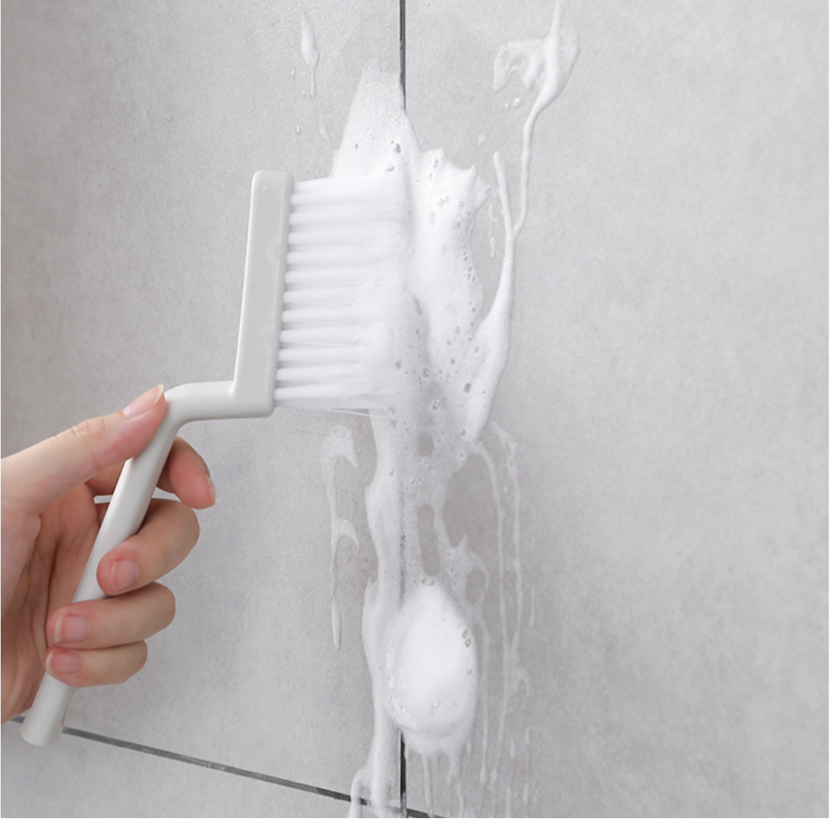『主婦の味方！』隙間掃除ブラシ （2点セット）|窓際・キッチン・浴室などで大活躍！|undefined