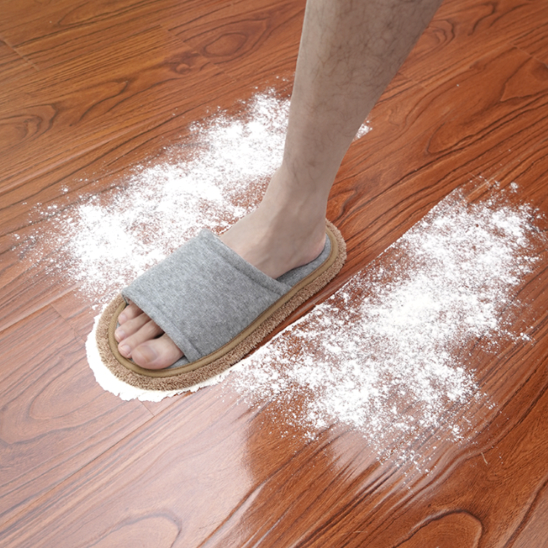 履くだけで床がピカピカスリッパ （2個セット）|部屋の床を常に綺麗にしてくれます