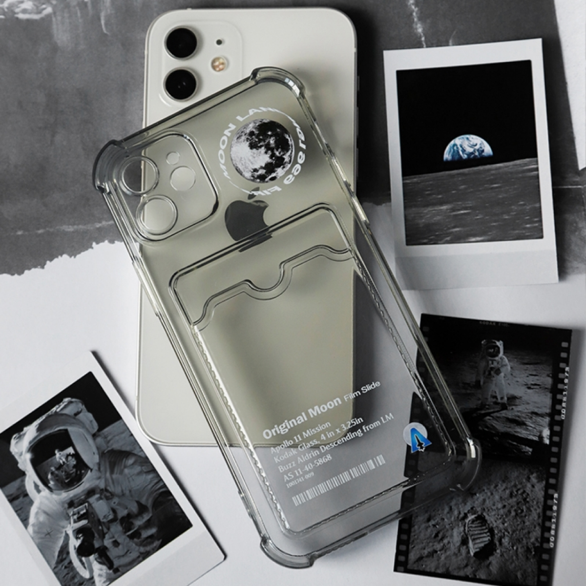 「月面着陸記念品」iPhone対応スマホケース｜人類の小さな一歩、スマホケースの大きな飛躍|undefined