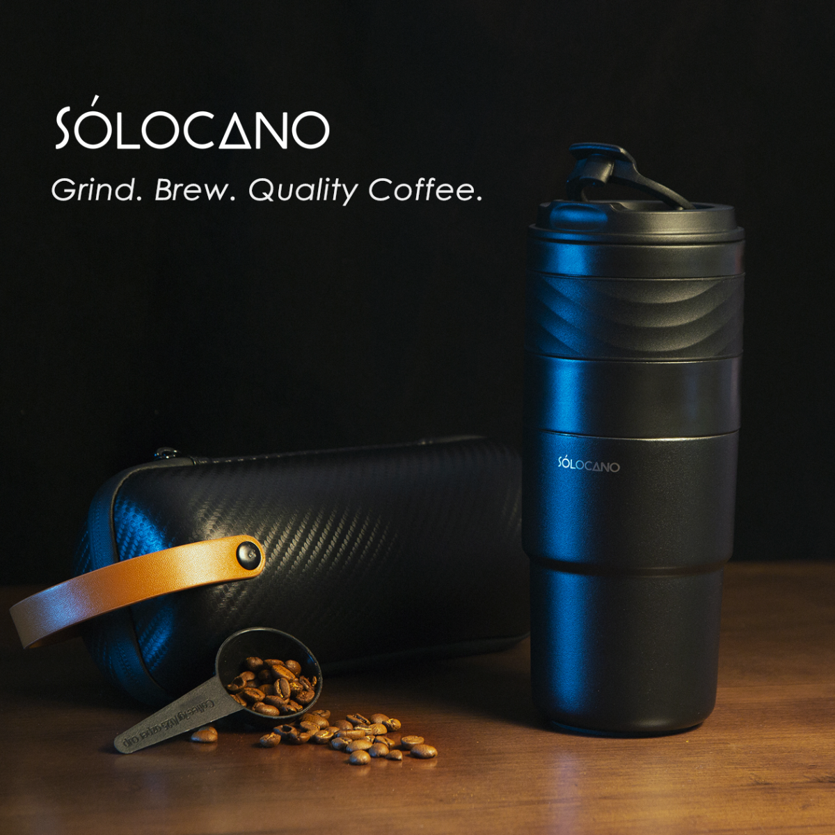 『正規品』ミル付きポータブル コーヒーメーカー「SoloCano」|undefined