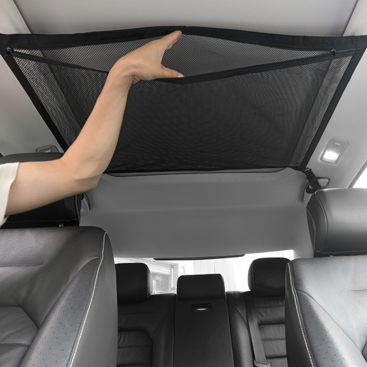 【アウトドアに最適！】カーゴネット｜車内天井のデッドスペースを有効活用！|undefined