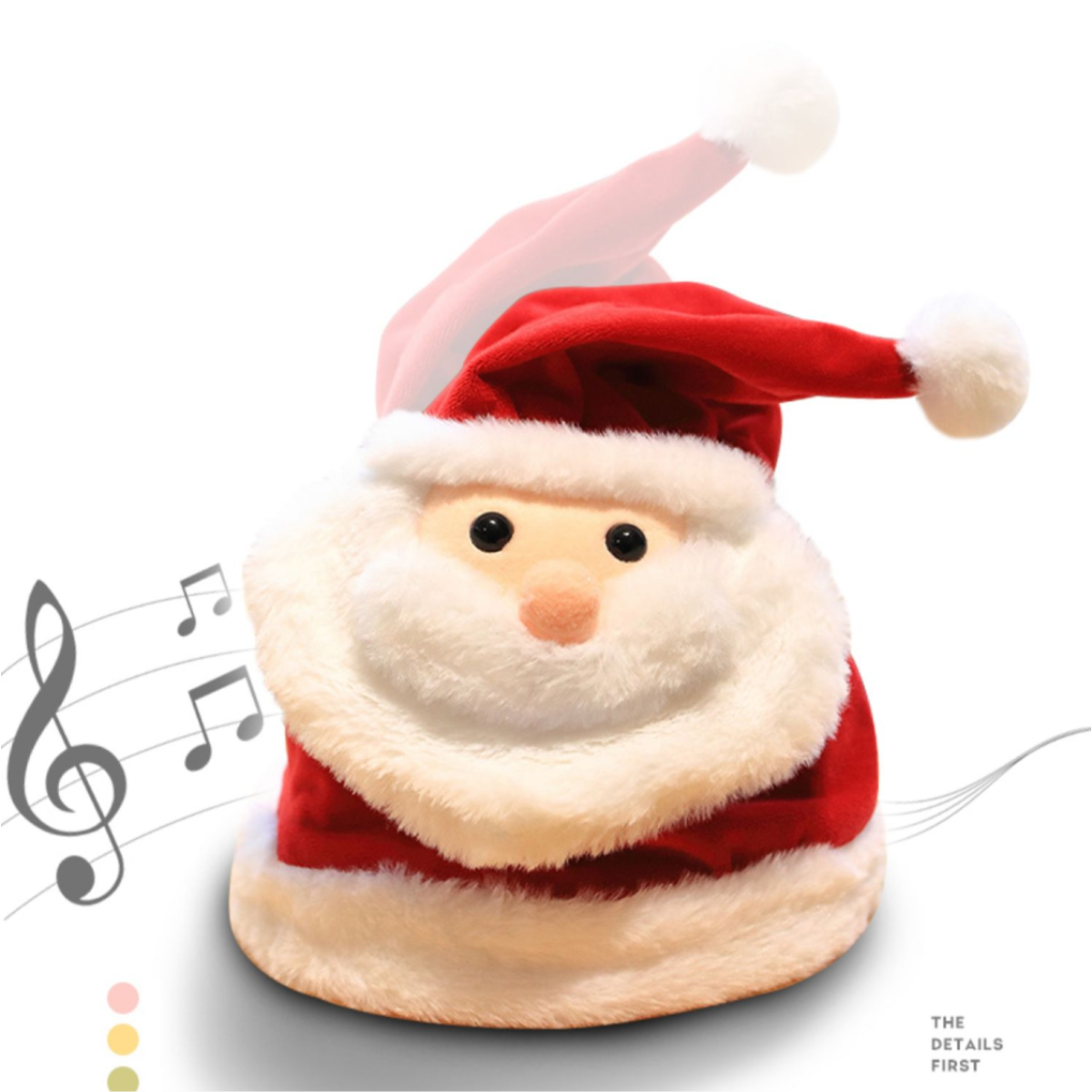 【クリスマスお祝い！】音楽付き動ける サンタの帽子｜リズムに合わせて踊ろう！|undefined