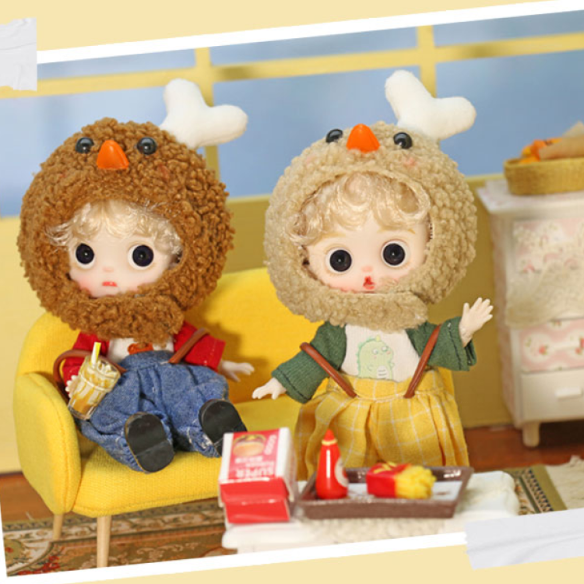 DAY6 プチデ二マルズ マスコット 人形 ドール キーホルダー リス服 予約販売：2024年11月以後 お届け予定】＜当店限定特典付け