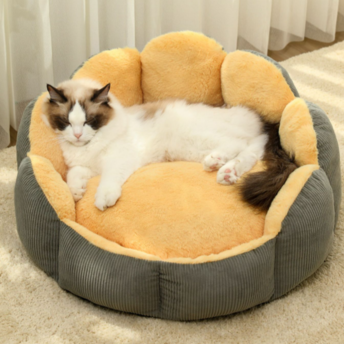 猫の巣夏涼の巣四季共通の猫のベッドハウス子猫の