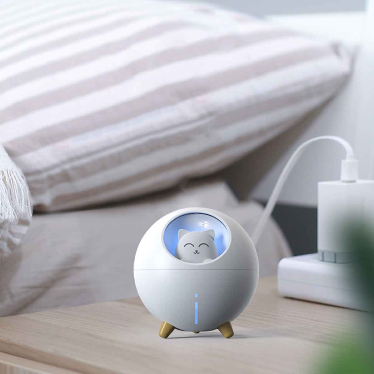 「プラネットキャット加湿器 」新型USBミニ加湿器  ｜ホームオフィス サイレント|undefined