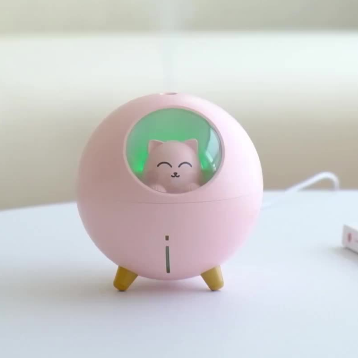 「プラネットキャット加湿器 」新型USBミニ加湿器  ｜ホームオフィス サイレント|undefined