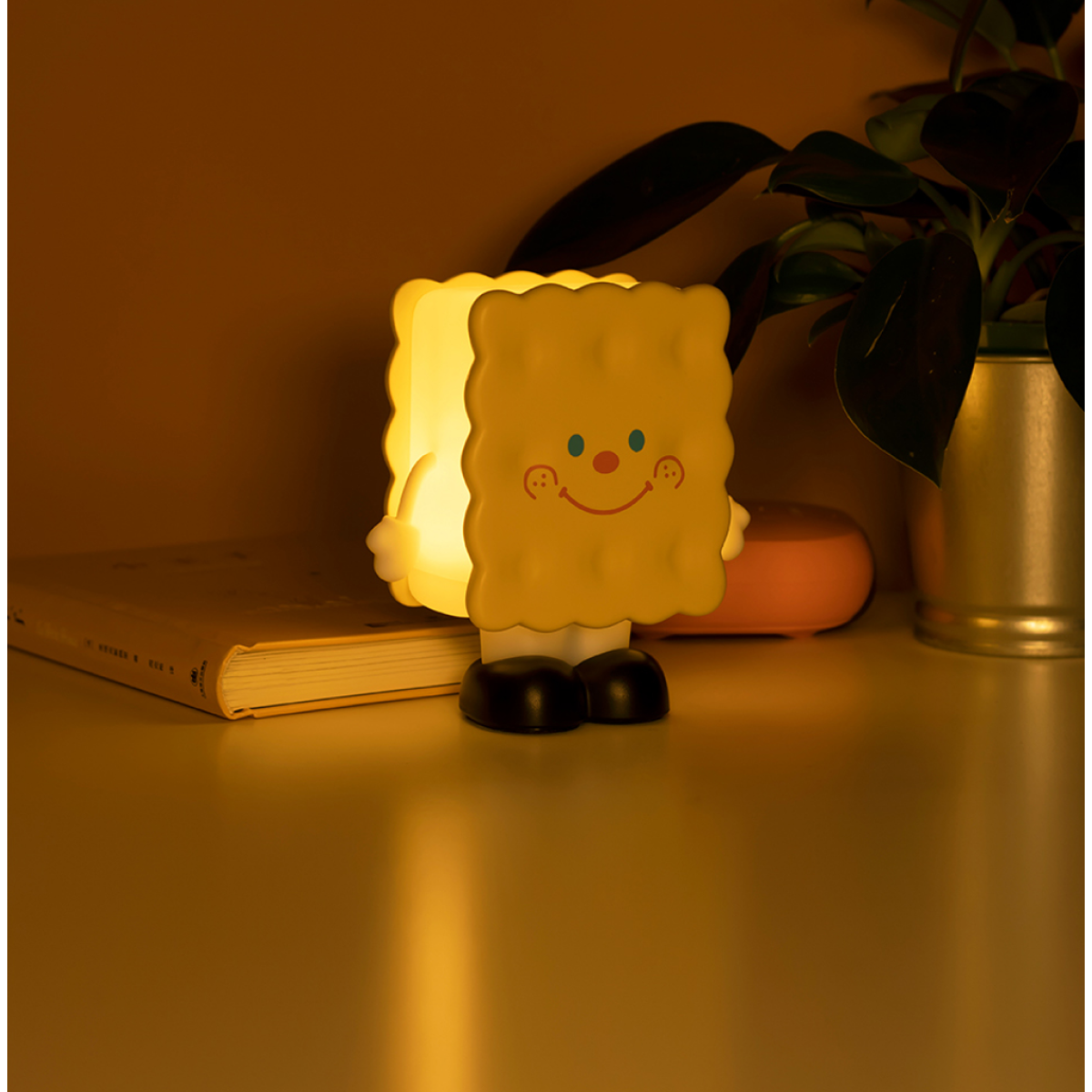ナイトライト　ベッドサイドランプ　かわいいクッキー型　バレンタインギフトナイトライト　ベッドサイドランプ　かわいいクッキー型　バレンタインギフト|undefined