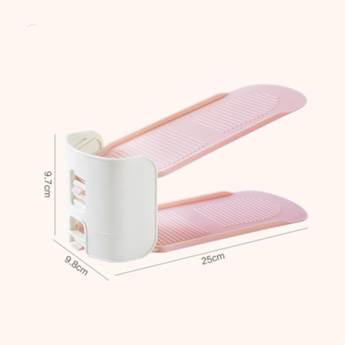 靴ホルダー　8個セット｜収納便利・省スペース、高さ調節可能。|undefined