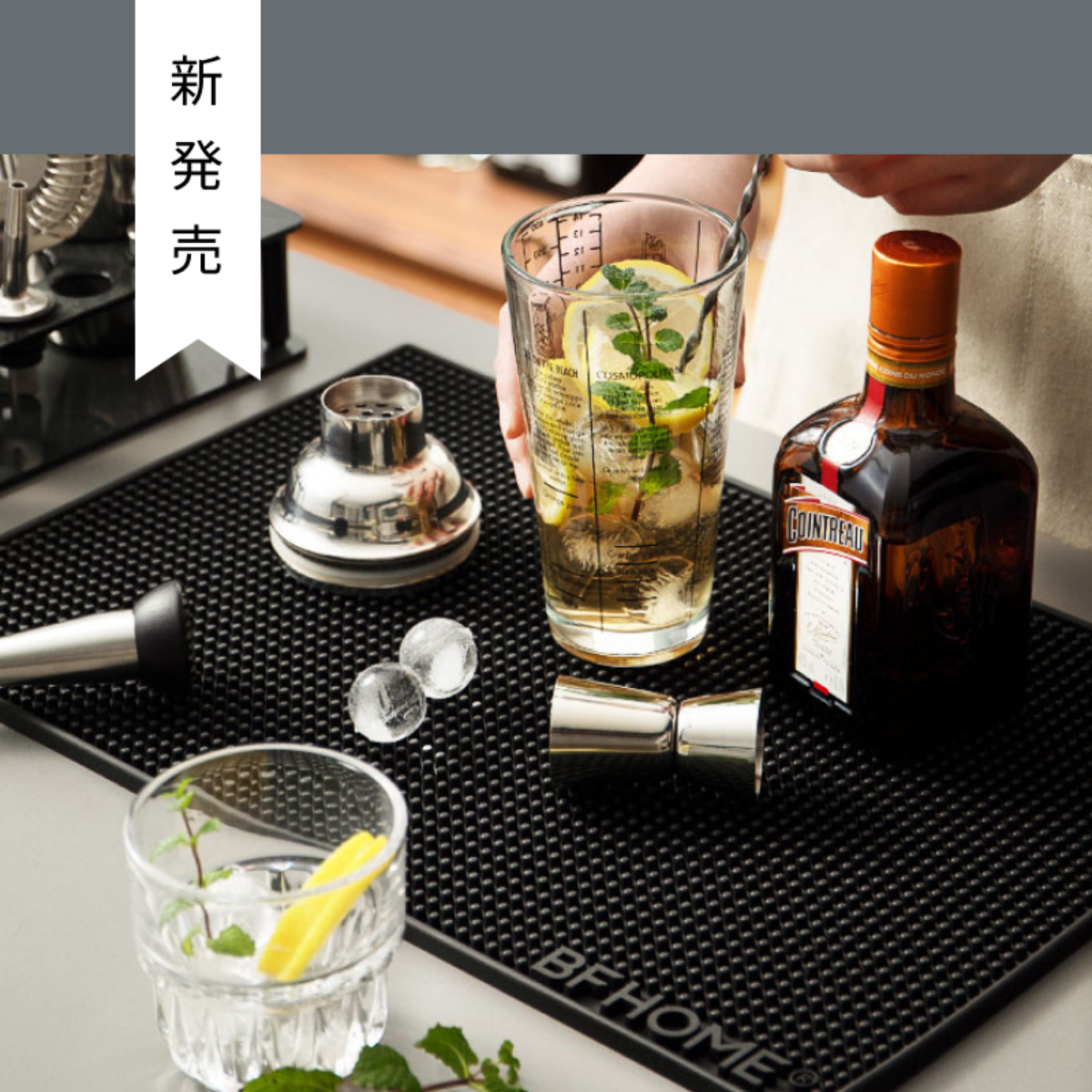 水切りテーブルマット｜凸凹デザインで、空気の流通がよくて、食器を乾燥しやすい